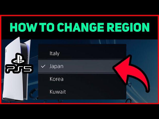 PS5 HOW TO CHANGE REGION EASY NEW!