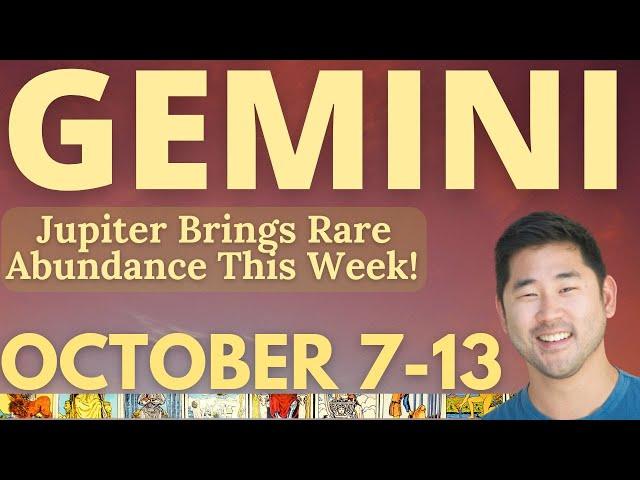 Gemini - MAJOR. The Change You Seek Arrives This Week!  October 7-13 Tarot Horoscope