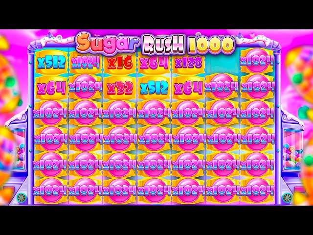 ДЖЕКПОТИЩЕ НА 200 000 000 Р В Sugar Rush 1000 \ РЕКОРДИЩЕ \ занос \ заносы недели \ шуга раш 1000