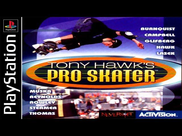 Tony Hawk's Pro Skater 100% - Full Game Walkthrough / Longplay [ALL SKATERS + ALL GAPS] (PS1) HD, 60