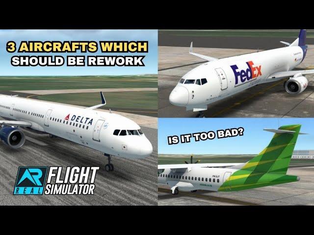 Top 3 Aircraft Wich Should Be Rework in RFS