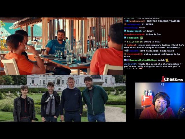 GM Hikaru reacts to Magnus Carlsen WCC 2021 team!