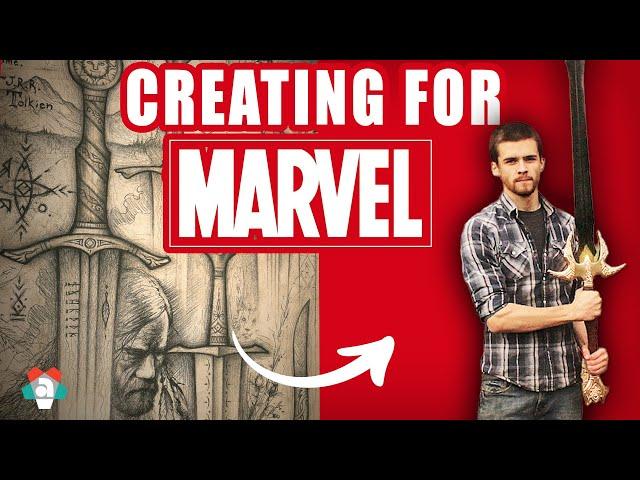 Creating Thor's Sword for MARVEL! - Artist and Blacksmith David DelaGardelle