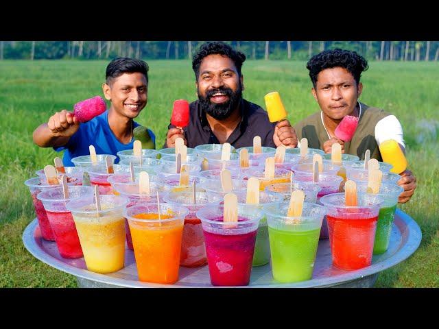 KUCHI ICE MAKING | Strawberry , Dragon Fruit , Pineapple , Grapes , Lemon , Orange | M4 Tech |