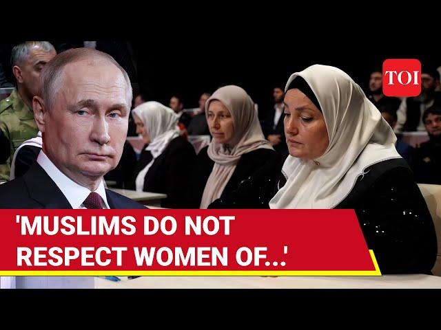 Putin's Rare & Blunt Attack On Muslims; Russia Defends Ban On Islamic Niqab | Watch