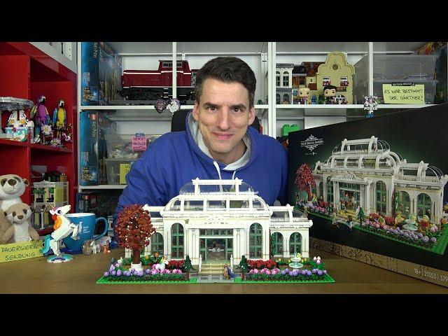 Qualität & Preis sind furchtbar, das Haus ist hübsch: LEGO® Ideas 21353 Botanischer Garten