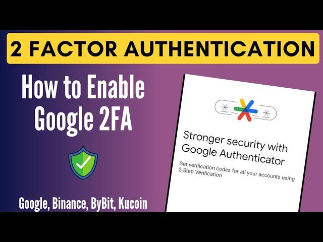 How to Enable 2 Factor Authentication | 2FA for Crypto Trading Apps Binance, Kucoin, Bybit, Okx