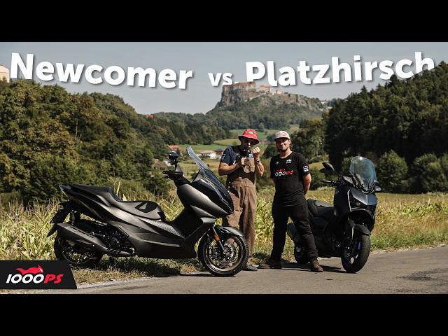 Neues Roller-Zeitalter? Zontes 350E gegen Yamaha XMAX 300 Vergleich 2023