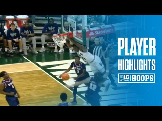 Coen Carr Highlights vs. Florida Atlantic | Michigan State Basketball | 12/21/2024