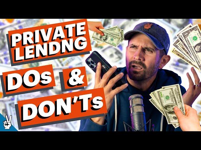 How To Avoid Losing Money As A Private Lender