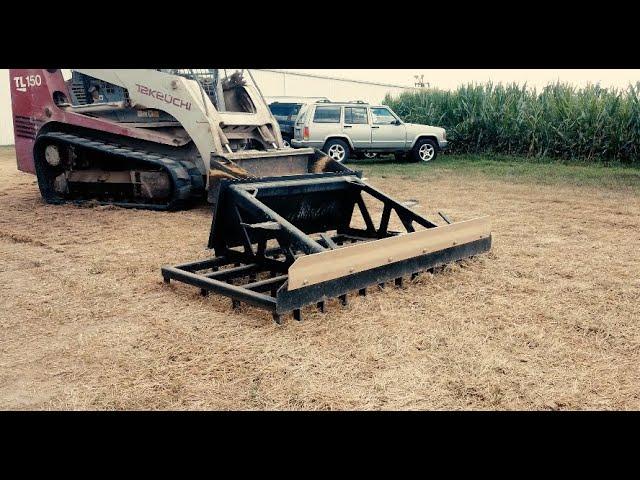 TR-600 Rake Skid Steer Attachment by Daniel Manufacturing