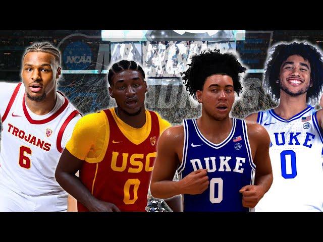 I CREATED NCAA MARCH MADNESS IN NBA 2K24