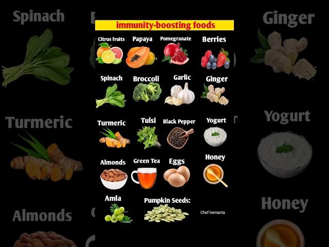 Immunity boosting food #youtubeshorts #food #shorts