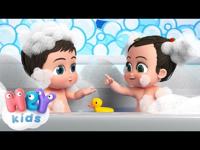 Banyo zamanı şarkısı  Banyo çizgi film | HeyKids - Bebek şarkıları