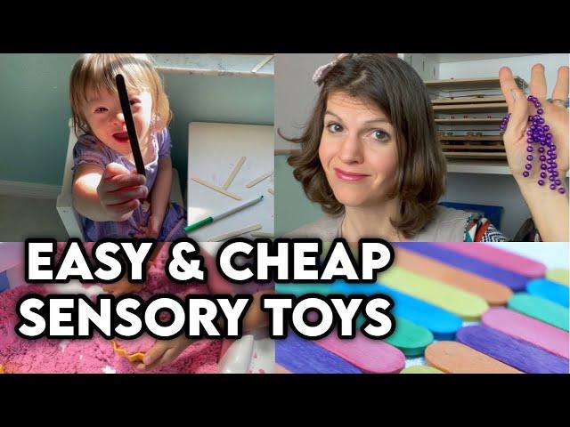 **INEXPENSIVE** DIY Sensory Toys || Quick, Easy & Cheap DIY Fidget Toys & Toys To Buy