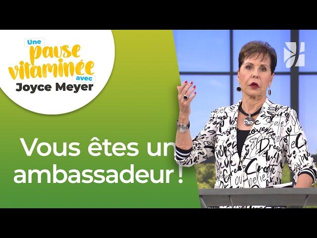 Pause vitaminée avec Joyce - Représenter Dieu par notre comportement - Vivre au quotidien