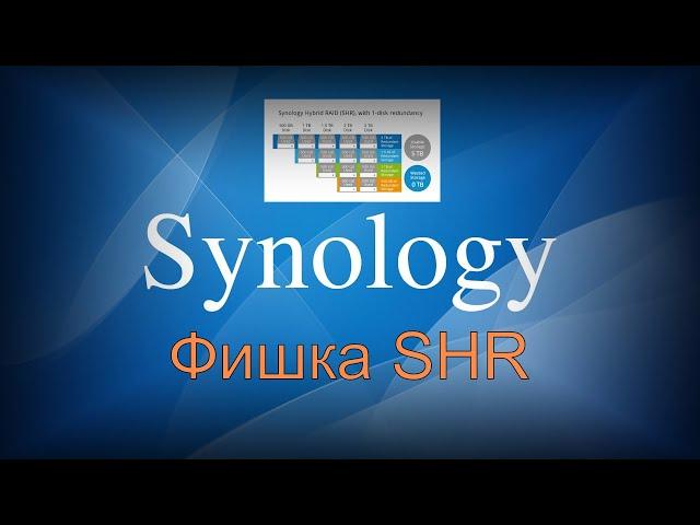 Фишка Synology Hybrid Raid (SHR)