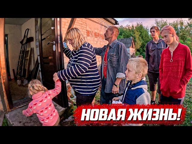 Новая жизнь беженцев из Курской области! | Орловская обл, Колпнянский р/н д.Удеревка