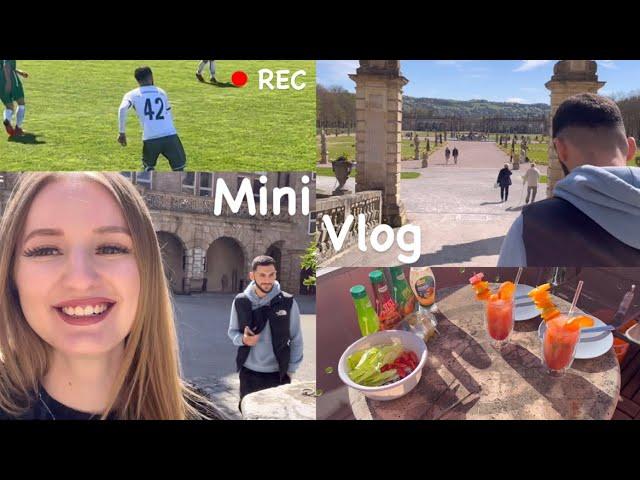 Weekend Vlog ️ Schloss Tour, Cocktails, Match Day… || The D Fam ||