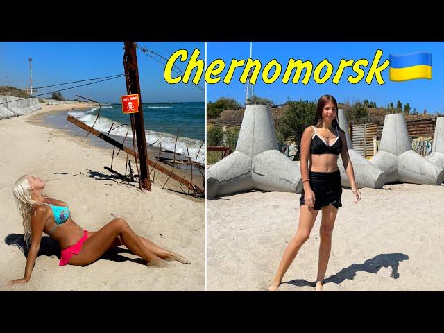 ЧЕРНОМОРСК: мины, зубы дракона, чистое море и любимые пляжи! Chernomorsk