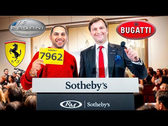 WIR HABEN GEKAUFT! Erfolg bei Sothebys in Paris 2025! Omids Autoshow!