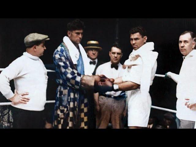 JACK DEMPSEY -vs- LUIS ANGEL FIRPO - HD Documentary - Rare Footage