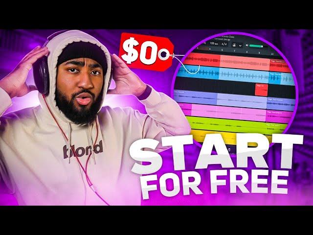 The best way to START making beats (FOR FREE)