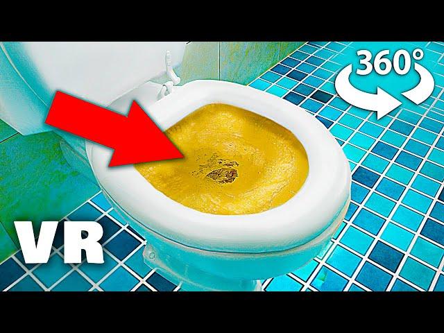 VR 360° FLUSHED DOWN THE TOILET