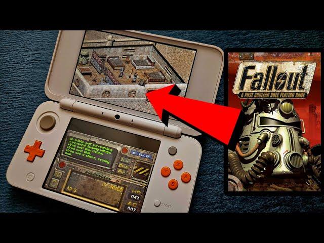 Native Port of Fallout 1 on 3DS BLOWS my Mind !!