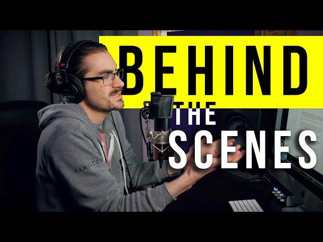Recording a Solo Podcast / Narration | BEHIND THE SCENES