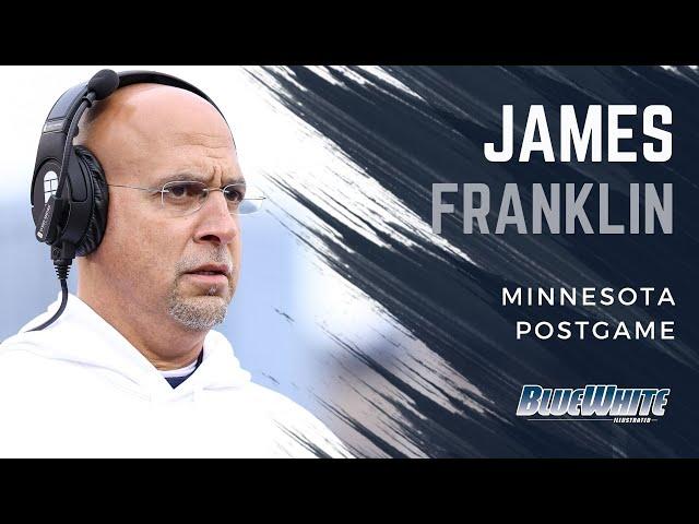 Penn State head coach James Franklin recaps win over Minnesota