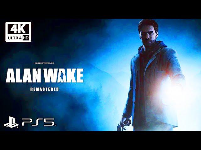 ALAN WAKE REMASTERED All Cutscenes (Game Movie) 4K 60FPS Ultra HD