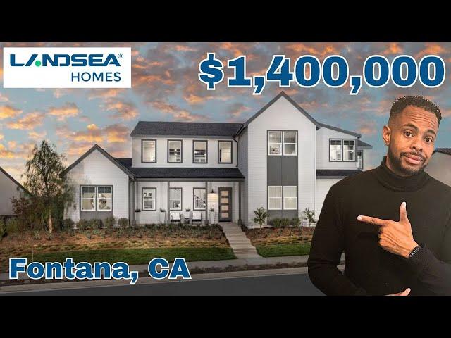 Stunning New Construction Home Tour in Fontana, CA | Golden Peak Residence 2 at Nara Hills