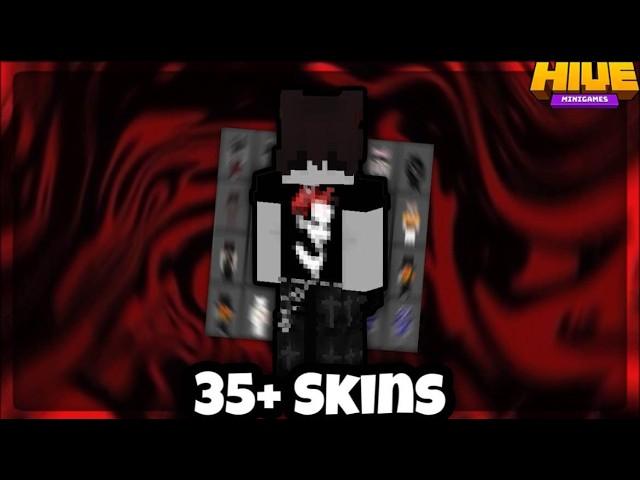 Hive Cosmetics Skin Pack With 35+ Skins and Capes (Credit:  @delusiolMC)