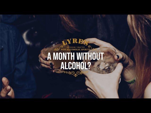 Lyre's Non-Alcoholic Spirits | Join the booze free month challenge (30 sec)