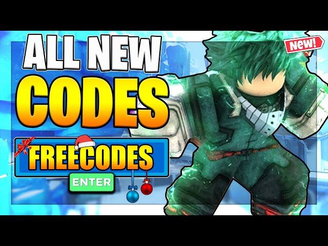 ALL NEW CODES in BOKU NO ROBLOX: REMASTERED (ROBLOX)