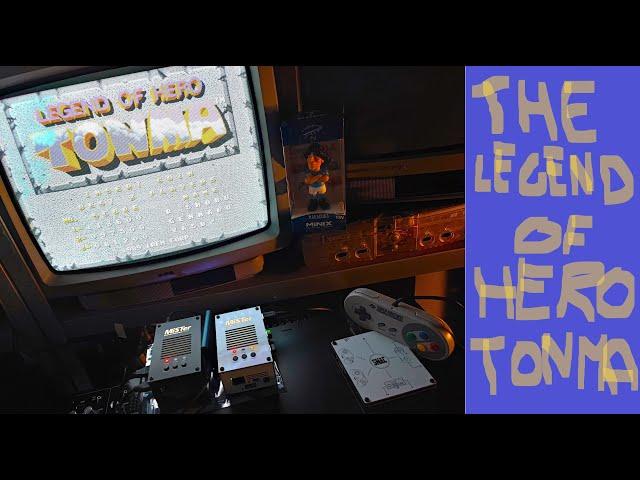 The legend of Hero Tonma - Mister FPGA (Black) on CRT 15khz - My Gameplay with the 1cc attempt