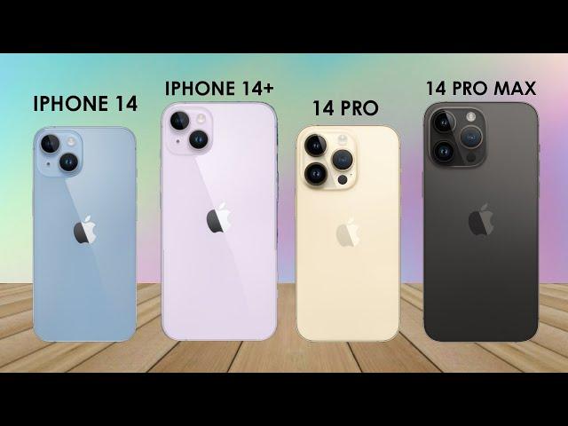 iPhone 14 Vs iPhone 14 Plus Vs iPhone 14 Pro Vs iPhone 14 Pro Max | iPhone 14 Complete Series