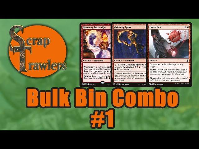 Bulk Bin Combo #1 - Grinning Ignus + Runaway Steam-kin + Grapeshot