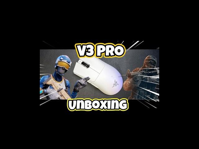 DEATHADDER V3 PRO UNBOXING #asmr #asmrsounds #asmrvideo #asmrunboxing #unboxing #unboxingshorts