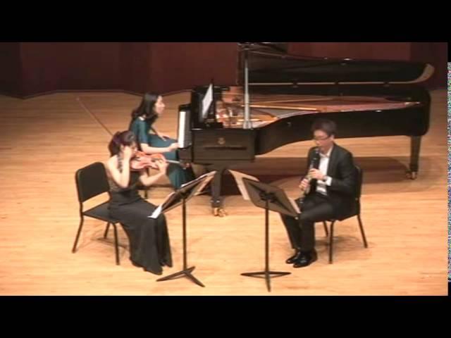 [창악회] 김지향  -"Trio" for Violin, Clarinet in Bb and Piano