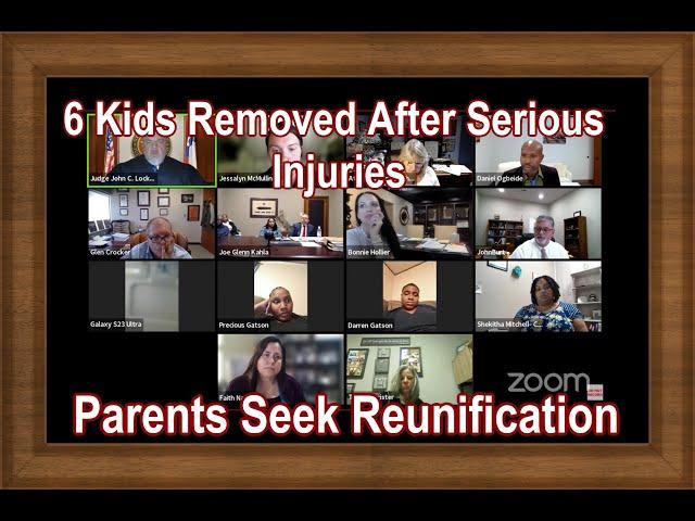 6 Kids Removed! Parents Seek Reunification After Serious Injuries To One Of The Kids