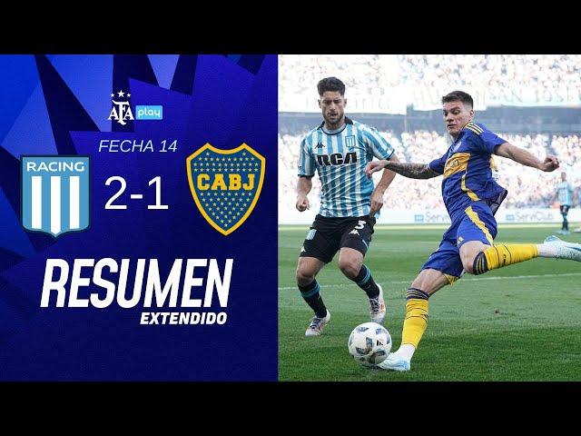 Racing Club 2-1 Boca Juniors | Resumen Extendido | Fecha 14