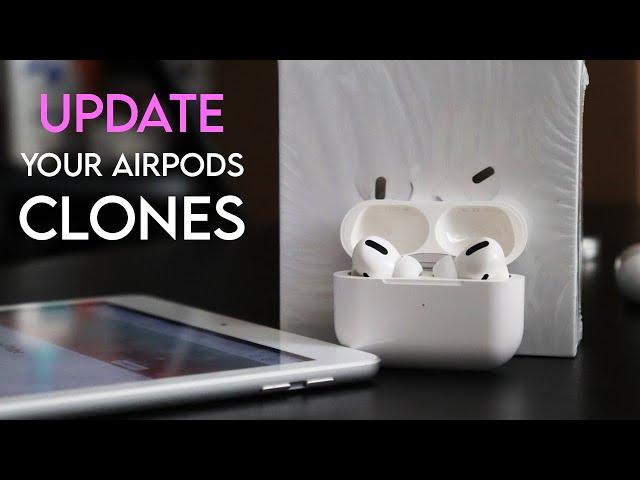 How To Update Your AirPods Pro Clones in 2022! Danny v4.5 Tigerbuilder Airoha 1562A (GIVEAWAY!)