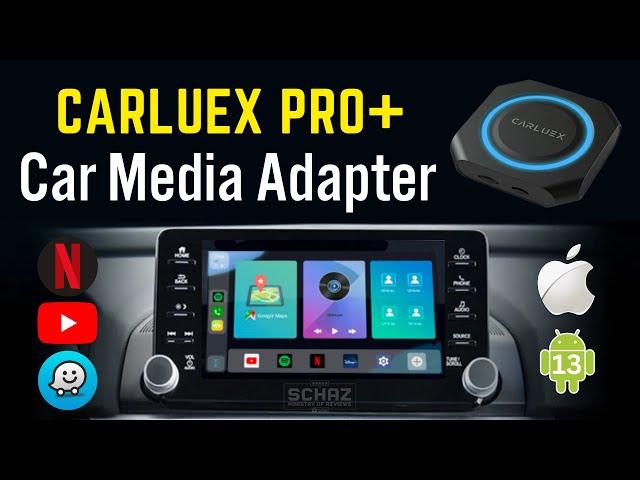 New CARLUEX PRO+ CarPlay AI Box  - Android 13   UNBOXING REVIEW