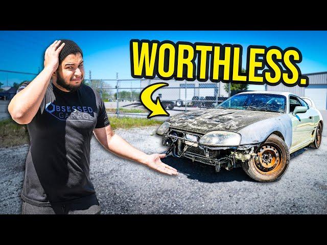 I Bought A WORTHLESS Toyota Supra And It's Worse Than You Can Imagine