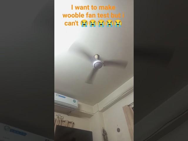 I want to make wooble fan