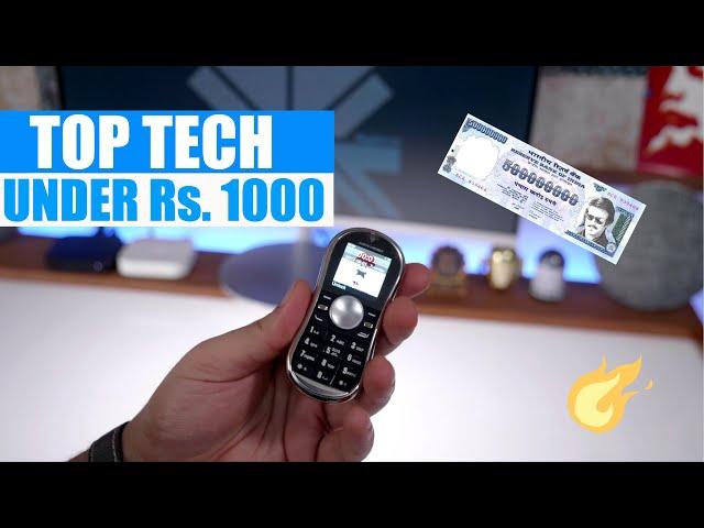 Top Tech - Top 10 Tech Gear and Gadgets Under Rs. 1000 iGyaan Budget Shopping