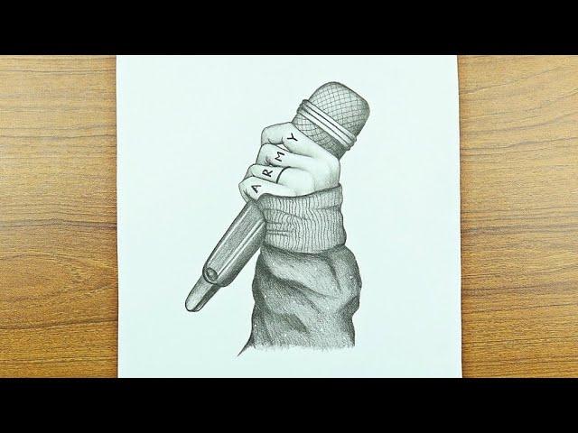 Pencil sketch of BTS with Pencil | Pencil Sketching Video | BTS 그리기 | BTS drawing