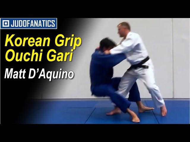 Korean Grip Ouchi Gari by Matt D'Aquino